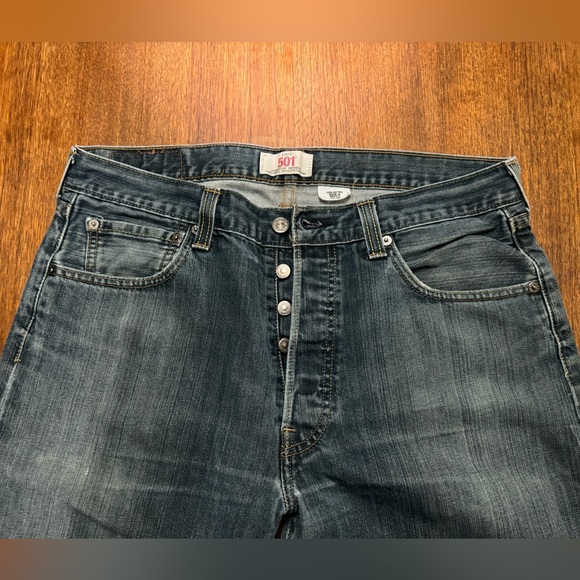 501 button fly straight leg w34 l34 - Picture 2 of 5